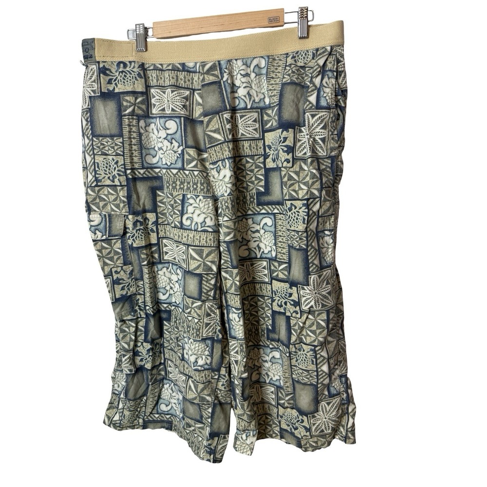 Vintage 80s Jimmy'Z Cruiser 3 quarter length shorts cargo pants belted 38